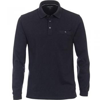 CASAMODA Herren Polo-Shirt Langarm