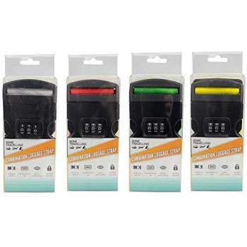 SafeCarry Luggage Straps – Quick-Clip, Multi-Color