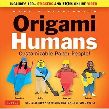 Origami Humans Kit: Customizable Paper People!