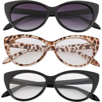 Lightweight Retro Cat Eye Sunglasses for Women