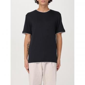 M-Size Eleventy schwarzer Shirt