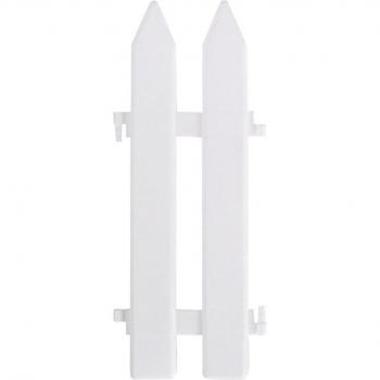 Garde-Corps Arbre de Noël PVC Blanc