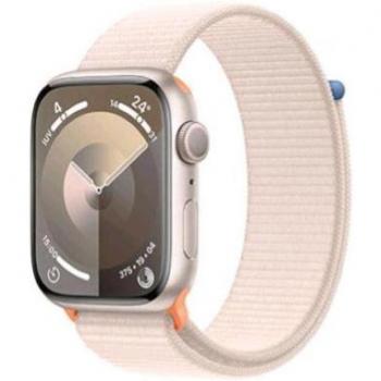 Apple Watch Series 9 GPS 45mm Aluminio Blanco Estrella con Correa Sport Loop