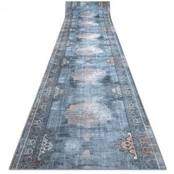 Anti‑Slip Lotus Gray Runner 60cm x 760cm