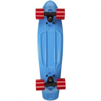 Unisex adult D-Street Polyprop 3rd Gen Skateboard in Blue