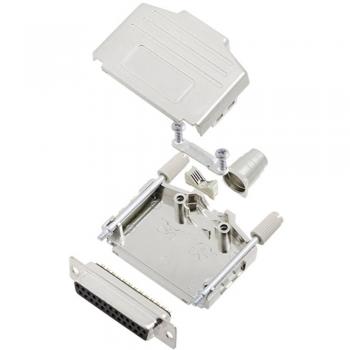 Tru Components TCDPPK25MDMSK D-SUB Buchsenleisten-Set 180 ° 25-polig