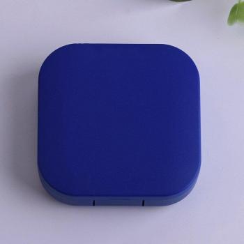 Square Marble Contact Lens Container
