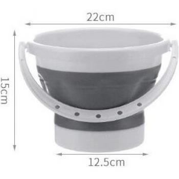 Sturdy Handle Collapsible Bucket