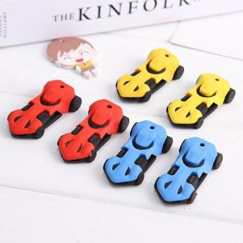 3 Pcs Cartoon Animal Erasers