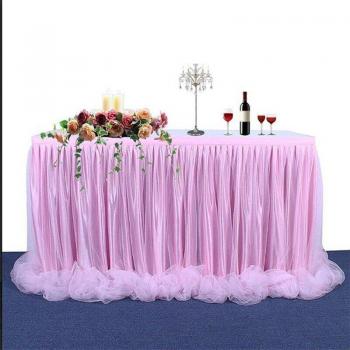 Tulle Table Cloth for Events