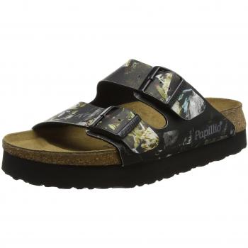 Papillio Arizona Pantoletten, Damen, Golden Age Black Plateau, 41 EU