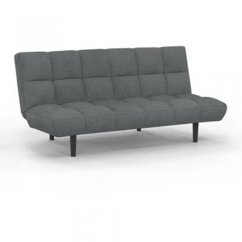 Canapé Convertible Salome 3 Places Gris Anthracite
