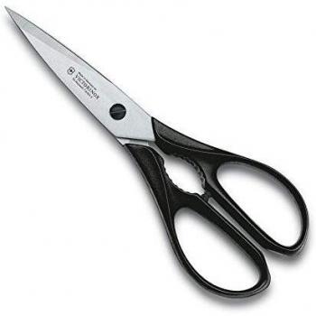 Victorinox Kitchen Scissors High Quality Stainless Steel Scissors Black Handled
