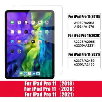 Cristal de Protección Transparente para iPad Pro 11 Air 3 y Series 2-7