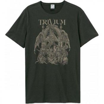 T-shirt amplificata unisex adulti Dragon Temple Trivium XXL carbone