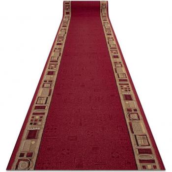 Red Maroon Floor Runner