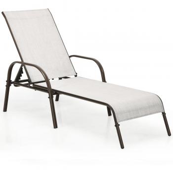 Adjustable Folding Patio Lounge Chairs