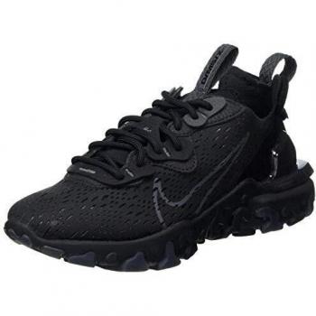 Nike React Vision Men's Running Shoe, Black Anthracite, Size 12 UK