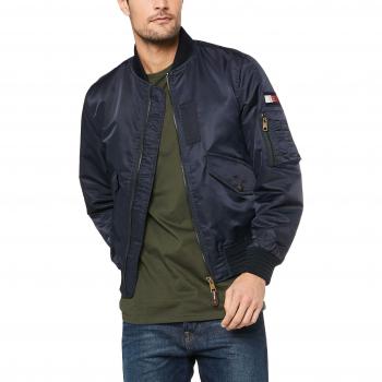 Tommy Hilfiger Icon Bomberjacke für Herren, Blau, L