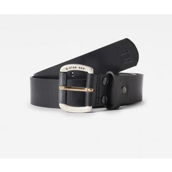 Cinturón G-Star Raw Dast de piel plena flor con hebilla de metal