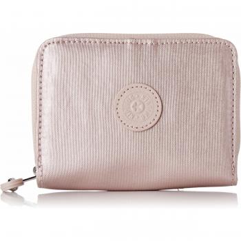 Kipling Money Love, Portefeuille femme, Rose (Metallic Rose)