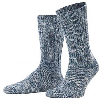 Falke Brooklyn Cotton‑Blend Bootsocks, Teal – 6.5–9 US (39–42 EU)