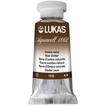 Watercolor Paint: Raw Umber, 24 mL – Lukas 1862