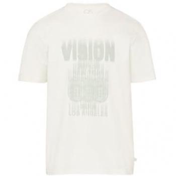 Basic Rundhals T-Shirt QS Frontprint
