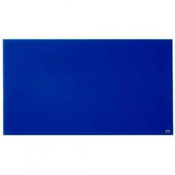 Nobo Glas Magnet-Whiteboard, 1000 x 560 mm, Blau