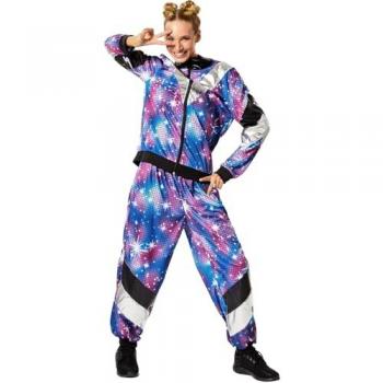 Damen Retro Jogginganzug im 80er Look