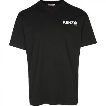 Kenzo T-Shirt mit Aufnäher Größe L schwarz