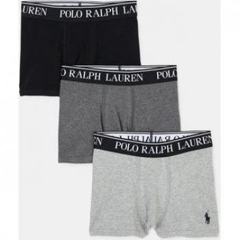 Polo Ralph Lauren Enfant Boxer Gris – Pack 3 pièces