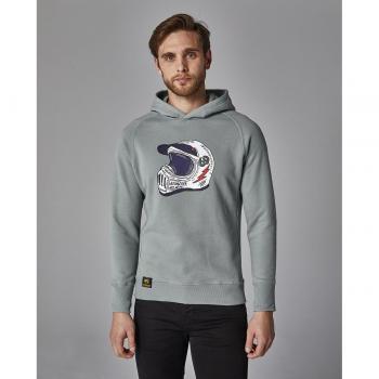Altonadock Sudadera Hombre Casco Gris Estampado