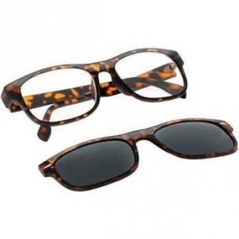Gafas Nesira Clip Sol Tortuga 1ud