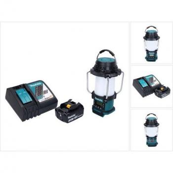 Makita DMR 055 RF1 FM Radio mit 360° Licht und Akku