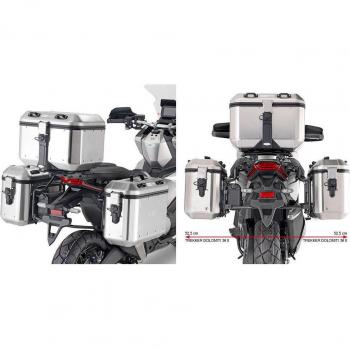 Support valises Givi Monokey pour Honda X-Adv 750 21