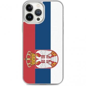 Serbia Flag Mobile Skin for iPhone 13 Pro Max – Soft, Vibrant, Vertical