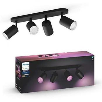 Philips Hue Fugato 4-Light Smart LED Ceiling Spotlight Bar