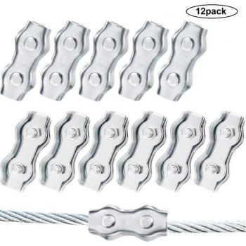 12Pcs Electric Fence Poly Rope Connectors