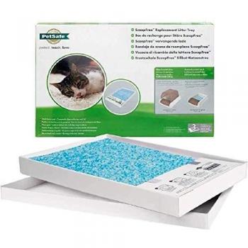 Litière ScoopFree PetSafe en cristal bleu