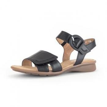 Gabor FLORENZ Keilsandalette – G‑Weite Sommerschuh mit Riemchen