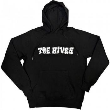 Felpa con Cappuccio Nera The Hives Flame Design