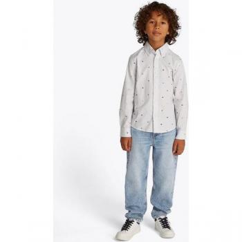 Tommy Hilfiger Straight-Jeans »MIDBLUE WASHED EDITION«