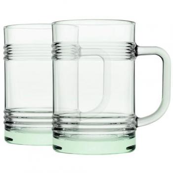Sustainable Green Glass Mugs