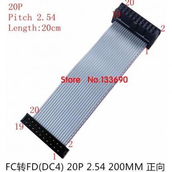 Connecteur FC‑FD DC4, 20 broches, câble IDC 20 cm