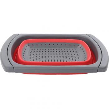 Colador de cocina plegable y retráctil