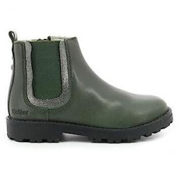 Stivali 830030 Kickers Grooky Khaki Silver EU 33