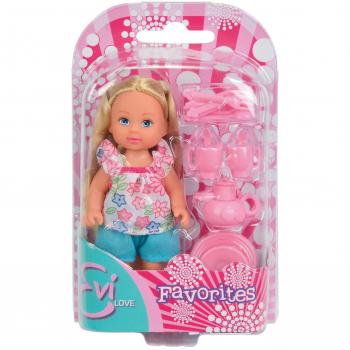 Poupée Evi avec accessoires multiples