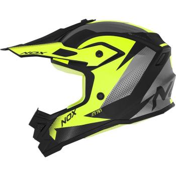 Dětská helma Nox N761 MX 2024 v neonových barvách