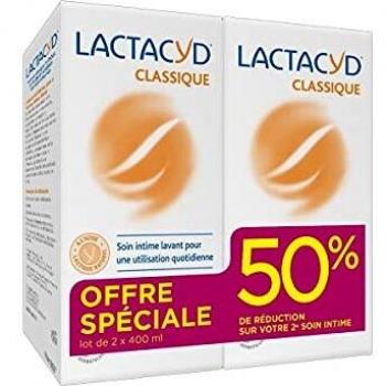 Lactacyd Femina Soin Intime Lavant Quotidien Flacon Pompe 2x400ml